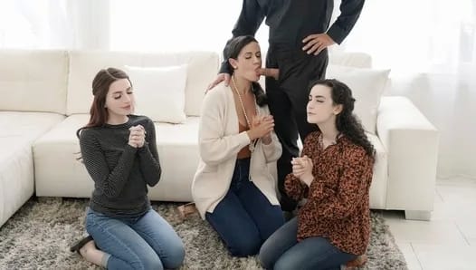 yaşlı kadın grup sex